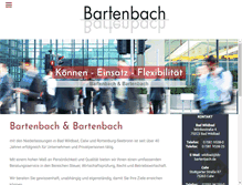 Tablet Screenshot of bb-bartenbach.de